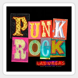 Las Vegas Punk Rock Magnet